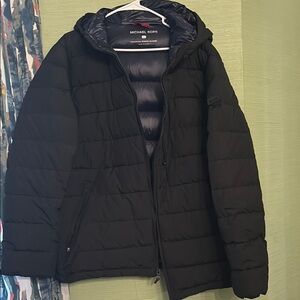 Michael Kors Black Puffer Jacket for Men